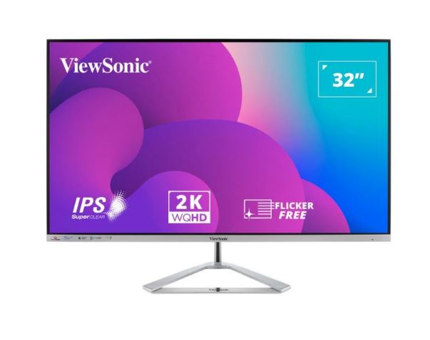 ViewSonic 32' 2K QHD (2560 x 1440) Business Professional Ultra Thin Stylish, Elegant,SuperClear IPS, low energy 36w, 3 year warranty ViewSonic 32' 2K QHD (2560 x 1440) Business Professional Ultra Thin Stylish, Elegant,SuperClear IPS, low energy 36w, 3 year warranty